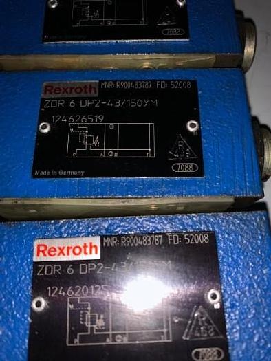 Rexroth ZDR 6 DP2-43/150ym Pressure Reducing Valve
