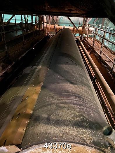 Used Couch Roll Typethickener With 10'x30' Stainless Steel Cylinder #43370