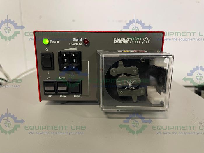 Used Applikon ADI 1030 Bio Controller w/ Watson Marlow 101U/R, Cole Parmer Flowmeter