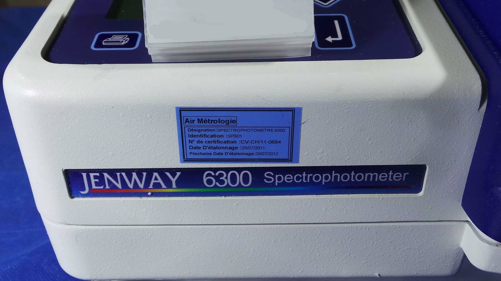 Used Jenway 6300 Spectrophotometer 6300 Jenway