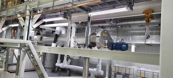 Unused Dryer, Paddle, Bepex, Model SJS-16-10, 304 Stainless Steel, Air Cooled Chiller #A744808