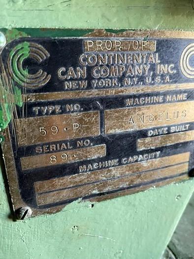 Used Angelus 59P Closing Machine