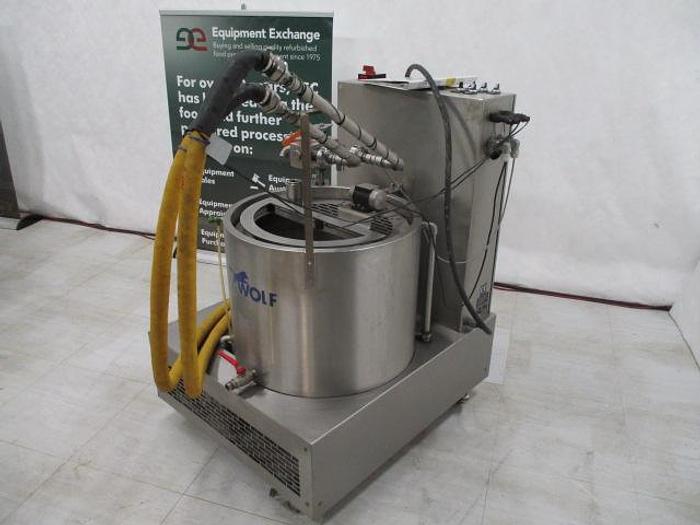 Used Wolf Spezialmaschinen GMBH Candy Chocolate Decorator DECO DW1600 with Holding Tank