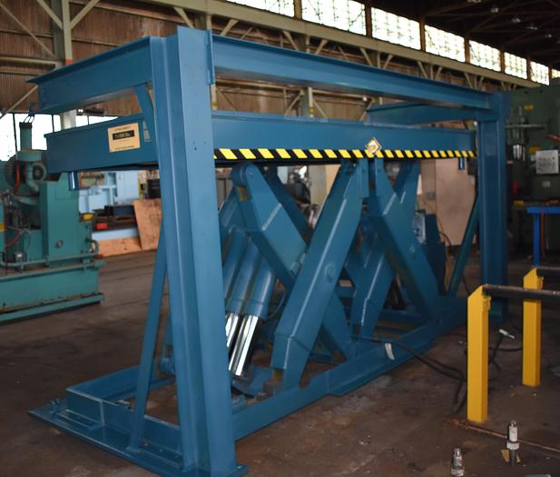 Used 50000 LB ECOA "MLTDL5048" ELECTROHYDRAULIC HEAVYDUTY SCISSOR