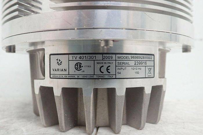 Used Varian TV401/301 Model 9698928M002 TV 401/301 Turbo Vacuum Pump