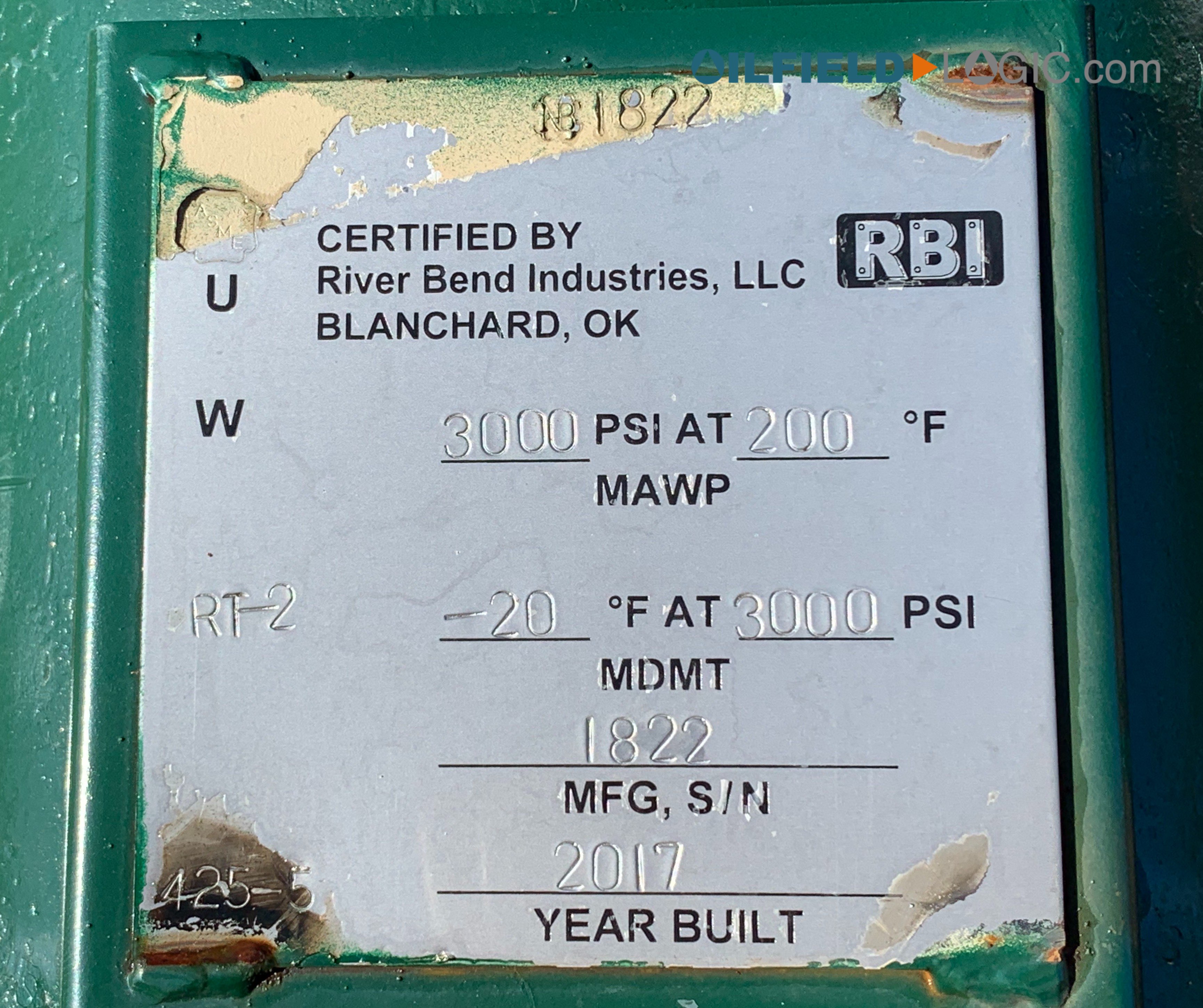 Used Sand Trap, Gravity, 16"x8', 3000#