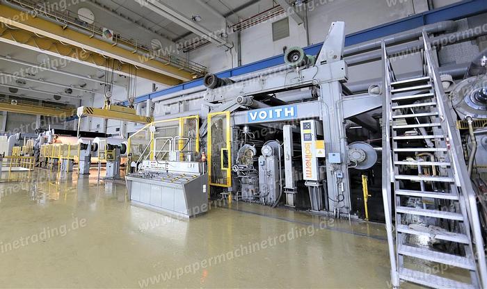 Gebraucht (PM4-88) - Paper Machine Fourdrinier Make Voith 6570 mm