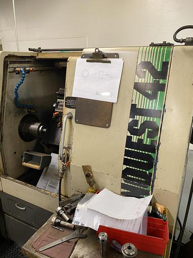 Used Hardinge CS-42 Conquest 42 CNC Lathe