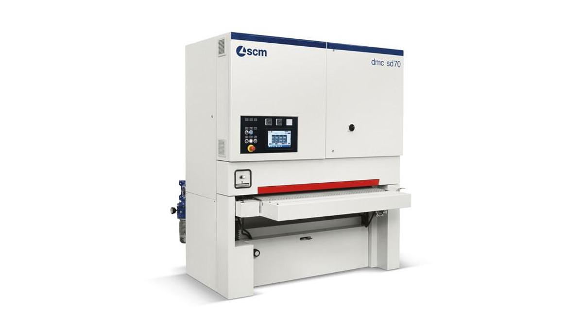 SCM Group DMC sd70 RCS 135, 53" 2 Head Wide Belt Sander SW