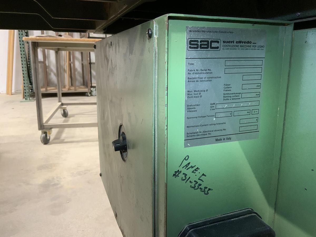 Used SAC TS140 Shaper – Heavy Duty Italian Machine