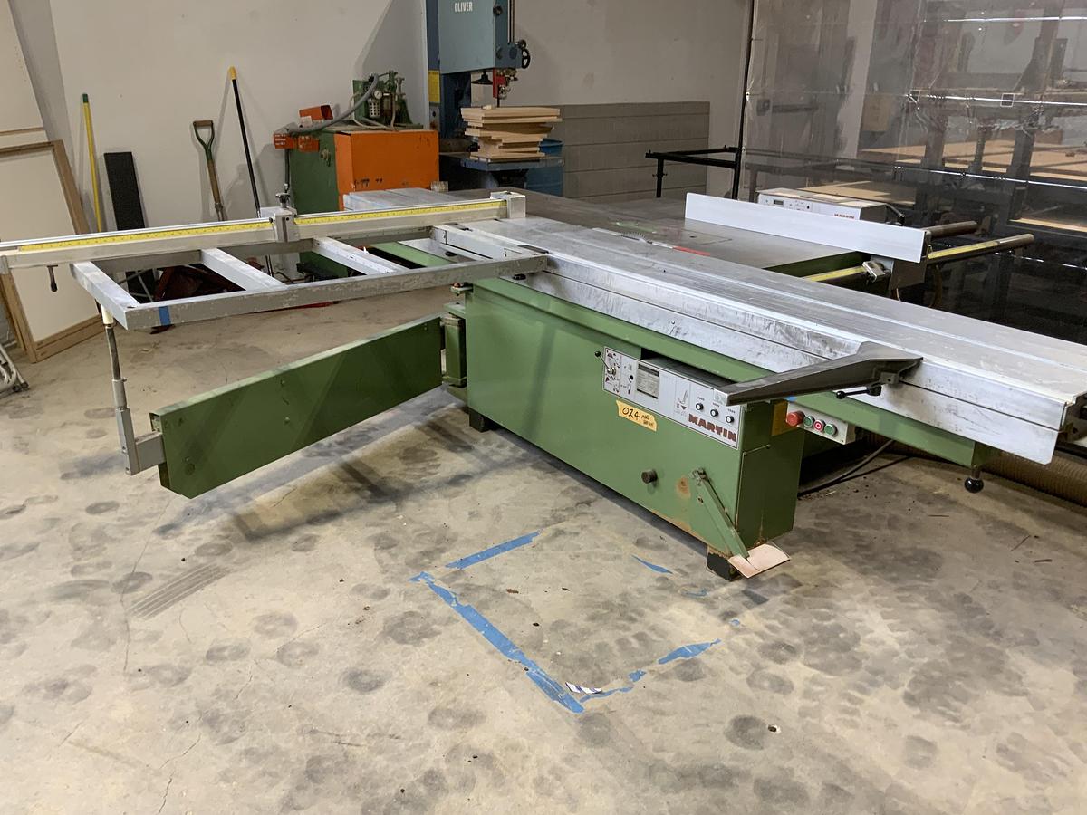 Used Martin STM 152 Sliding Table Saw – Premium German Build