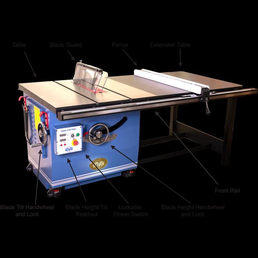 Oliver 4060.001 16" Table Saw