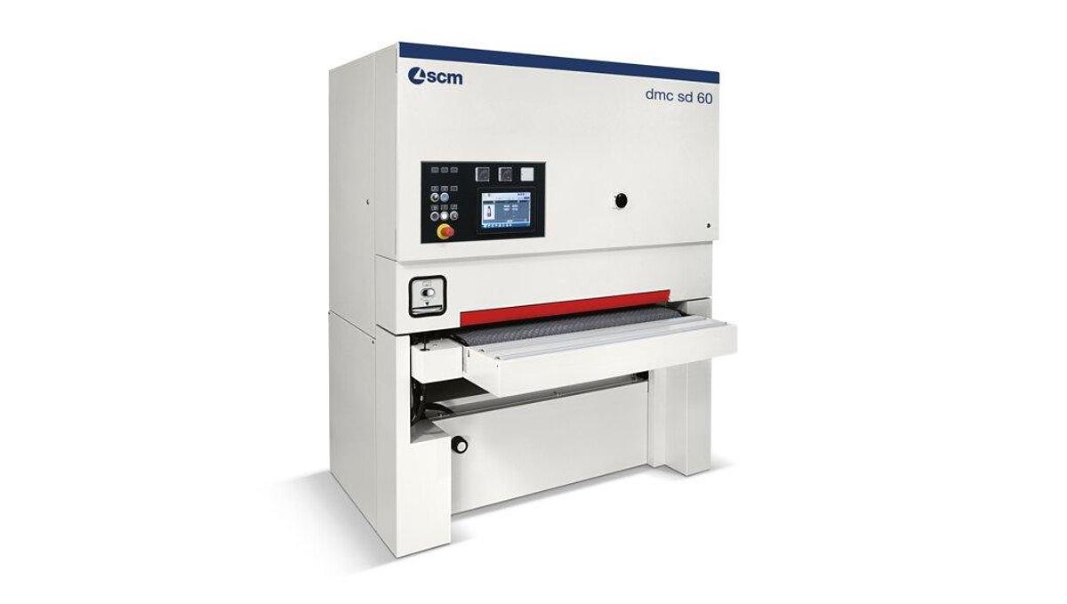 SCM Group DMC sd60 KRCS 110 43" Planer, Roller, Combi Head Wide Belt Sander
