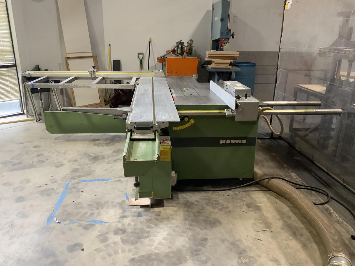 Used Martin STM 152 Sliding Table Saw – Premium German Build
