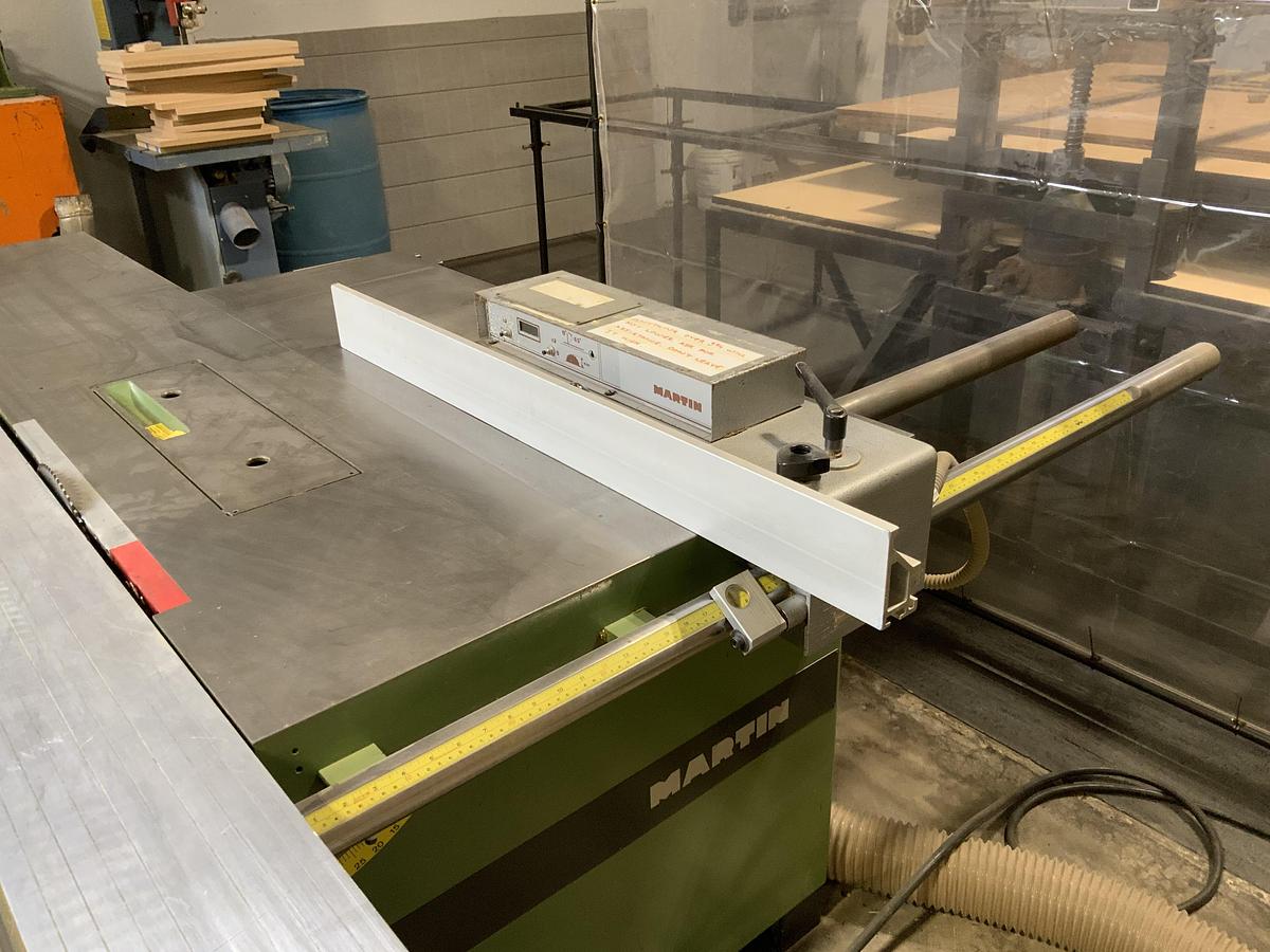 Used Martin STM 152 Sliding Table Saw – Premium German Build