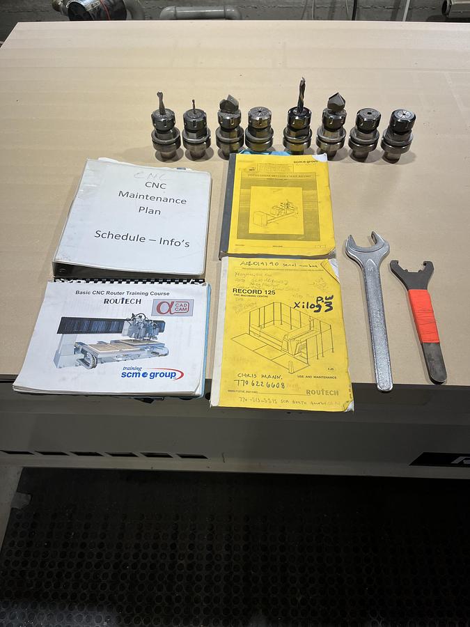 Used USED Routech Record 125 CNC Router
