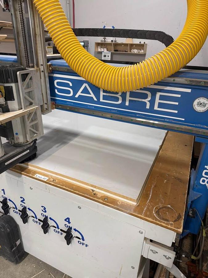 Used USED SHOP SABRE CNC ROUTER 408