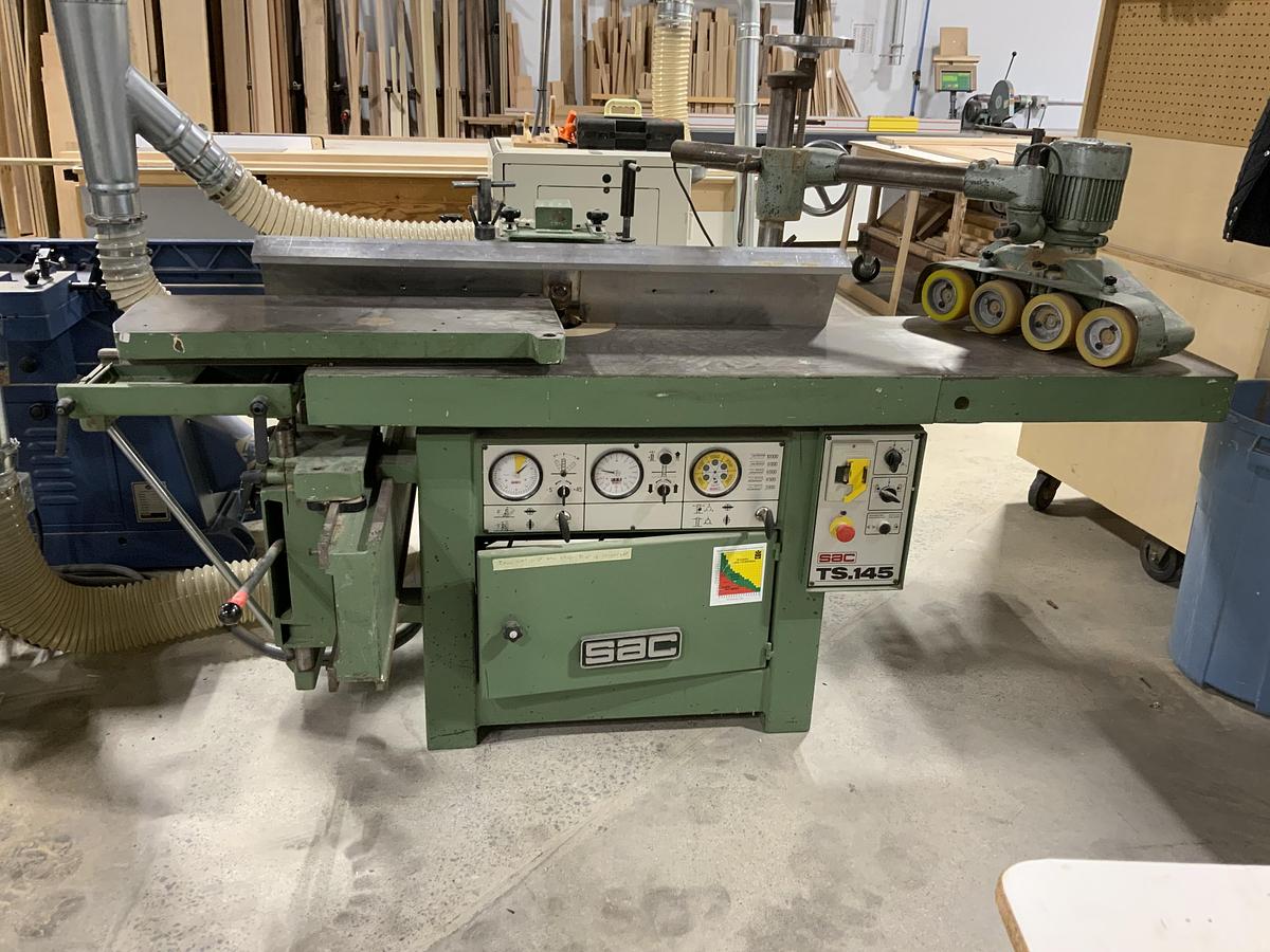 Used SAC TS140 Shaper – Heavy Duty Italian Machine