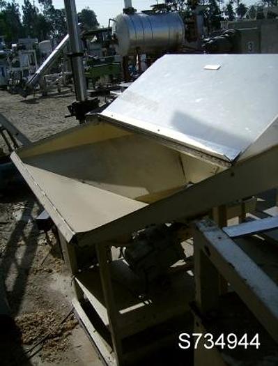 Used Feeder, Vibratory, 12" X 16", Syntron, Mdl PEM 152-10, 6 CF #S734944