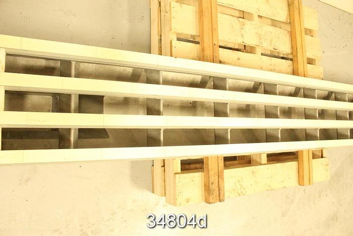 Used 4 Blade Vacuum Foil, 116" Length, 13.5" Width #34804