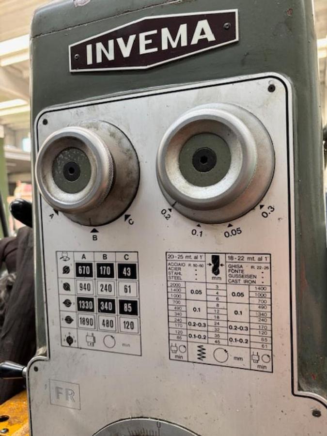 Usato TRAPANO RADIALE INVEMA FR 915
