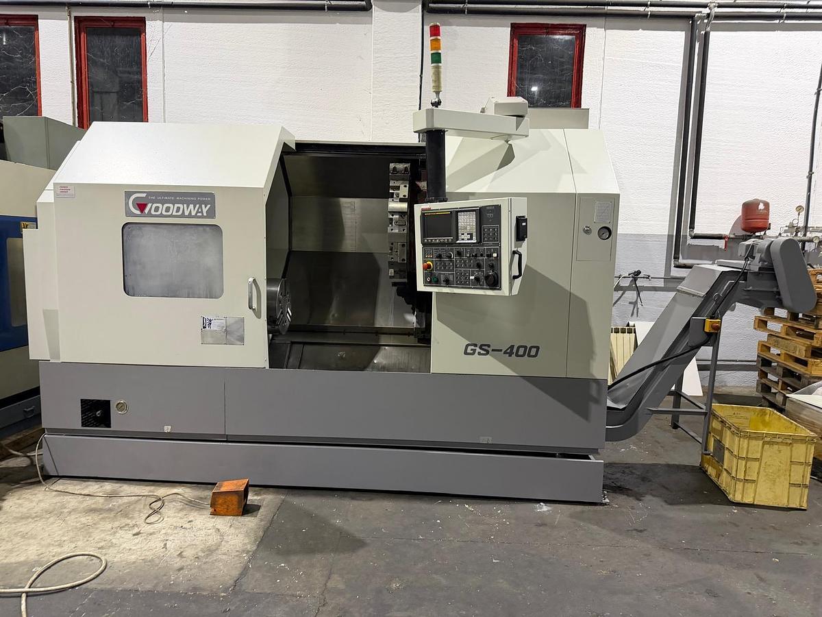 Usato TORNIO GOODWAY GS 400 CNC FANUC