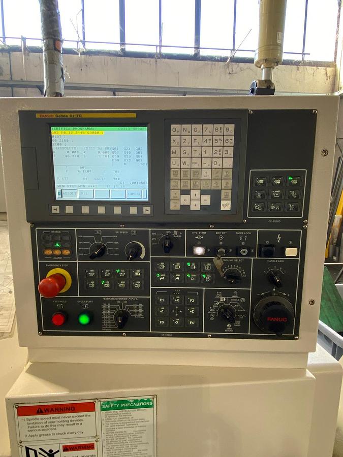 Usato Tornio Goodway GLS 200 CNC Fanuc