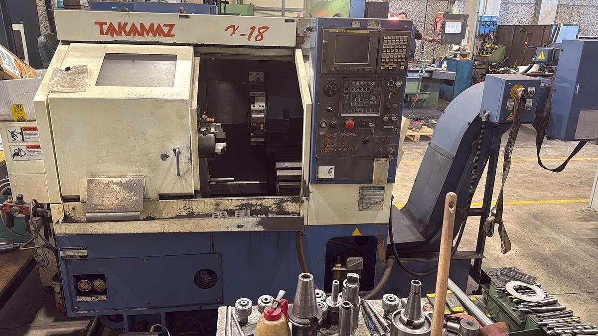 Usato TORNIO CNC FANUC TAKAMAZ X-18