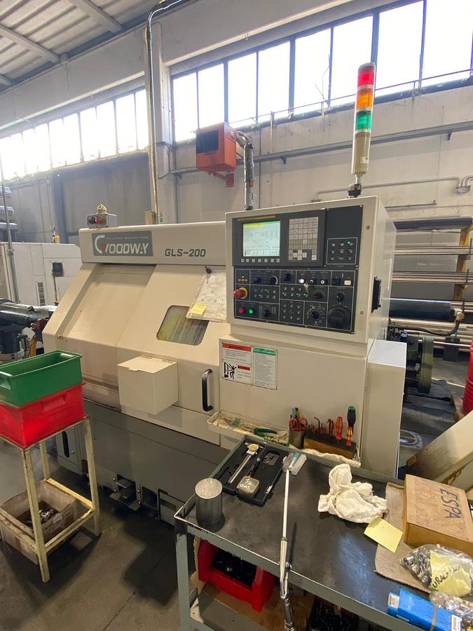 Usato Tornio Goodway GLS 200 CNC Fanuc