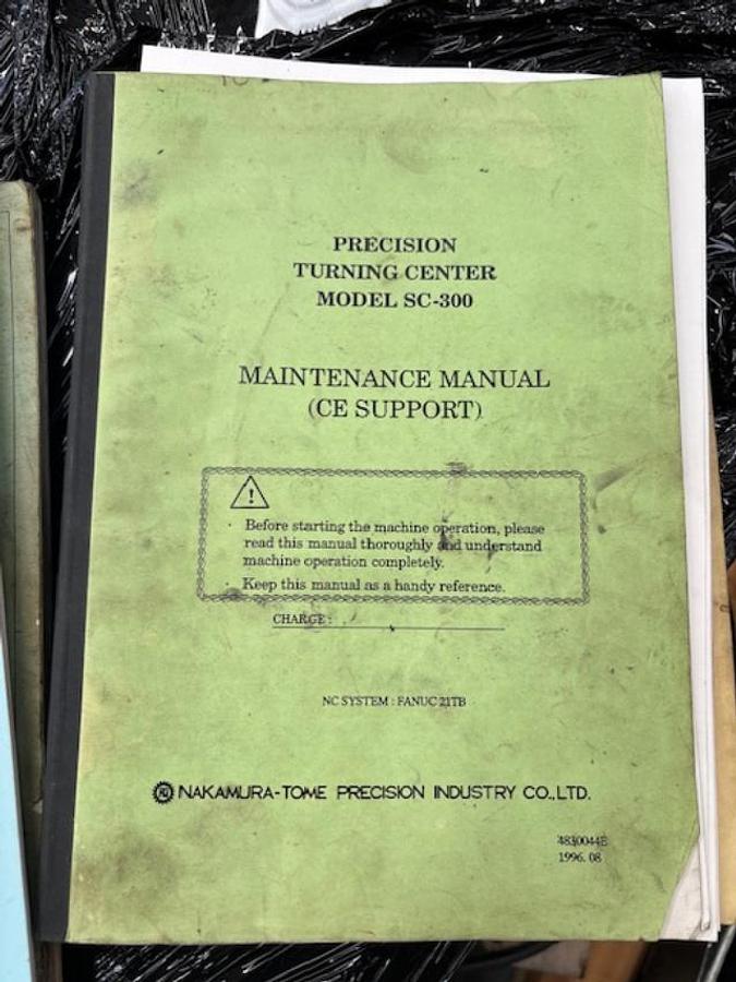 Usato TORNIO NAKAMURA SC 300 CNC FANUC