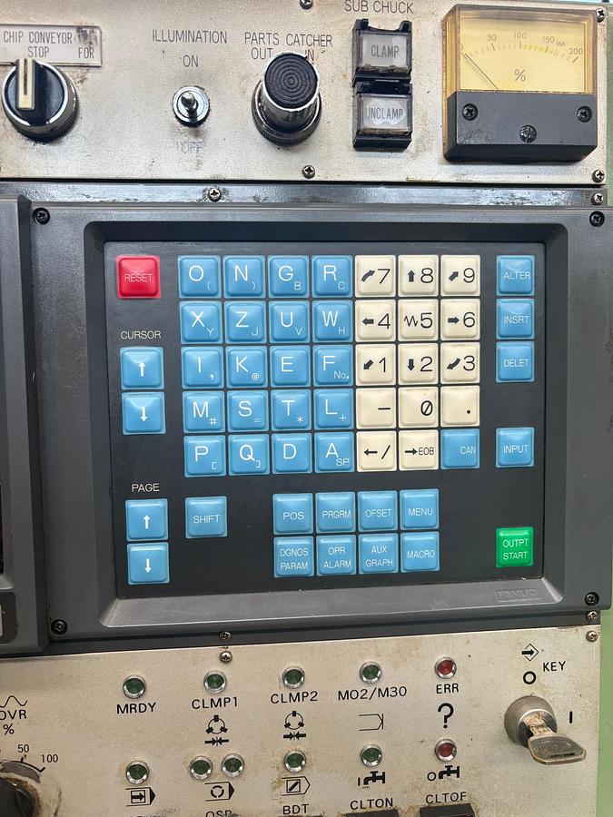 Usato TORNIO CNC MORI SEIKI AL-22S CON SPINGIBARRA