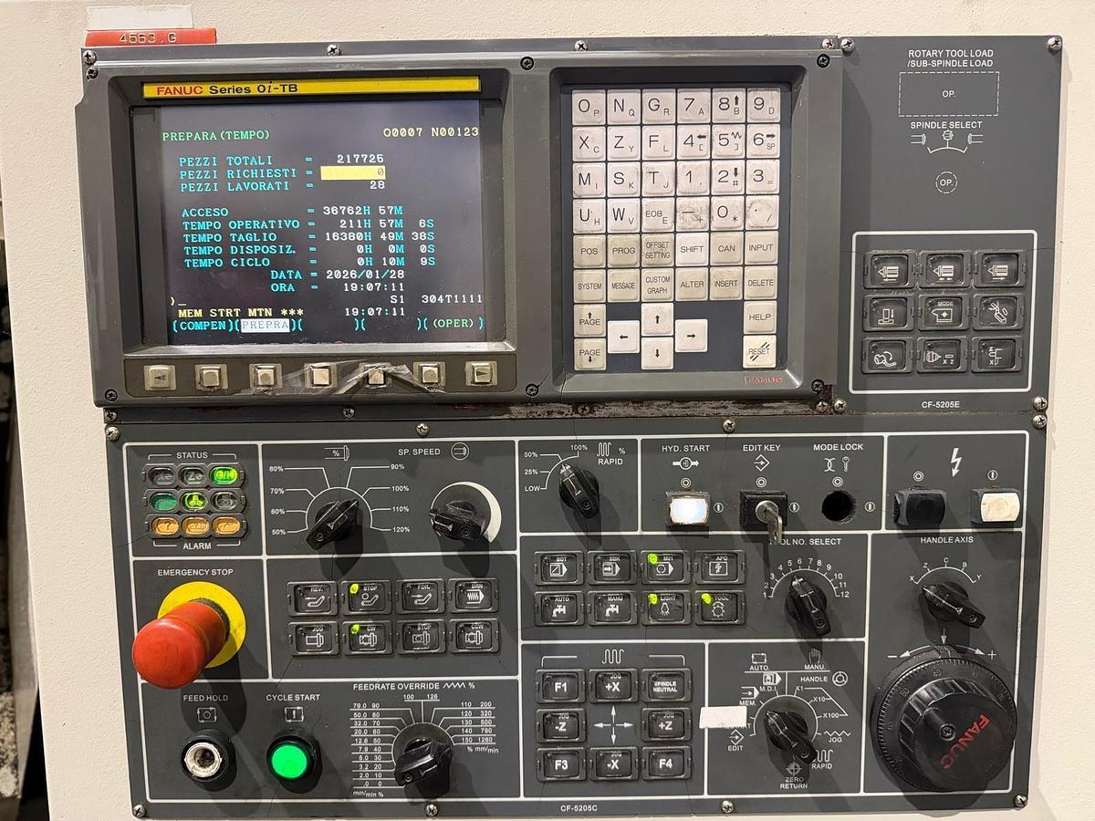 Usato TORNIO GOODWAY GS 400 CNC FANUC