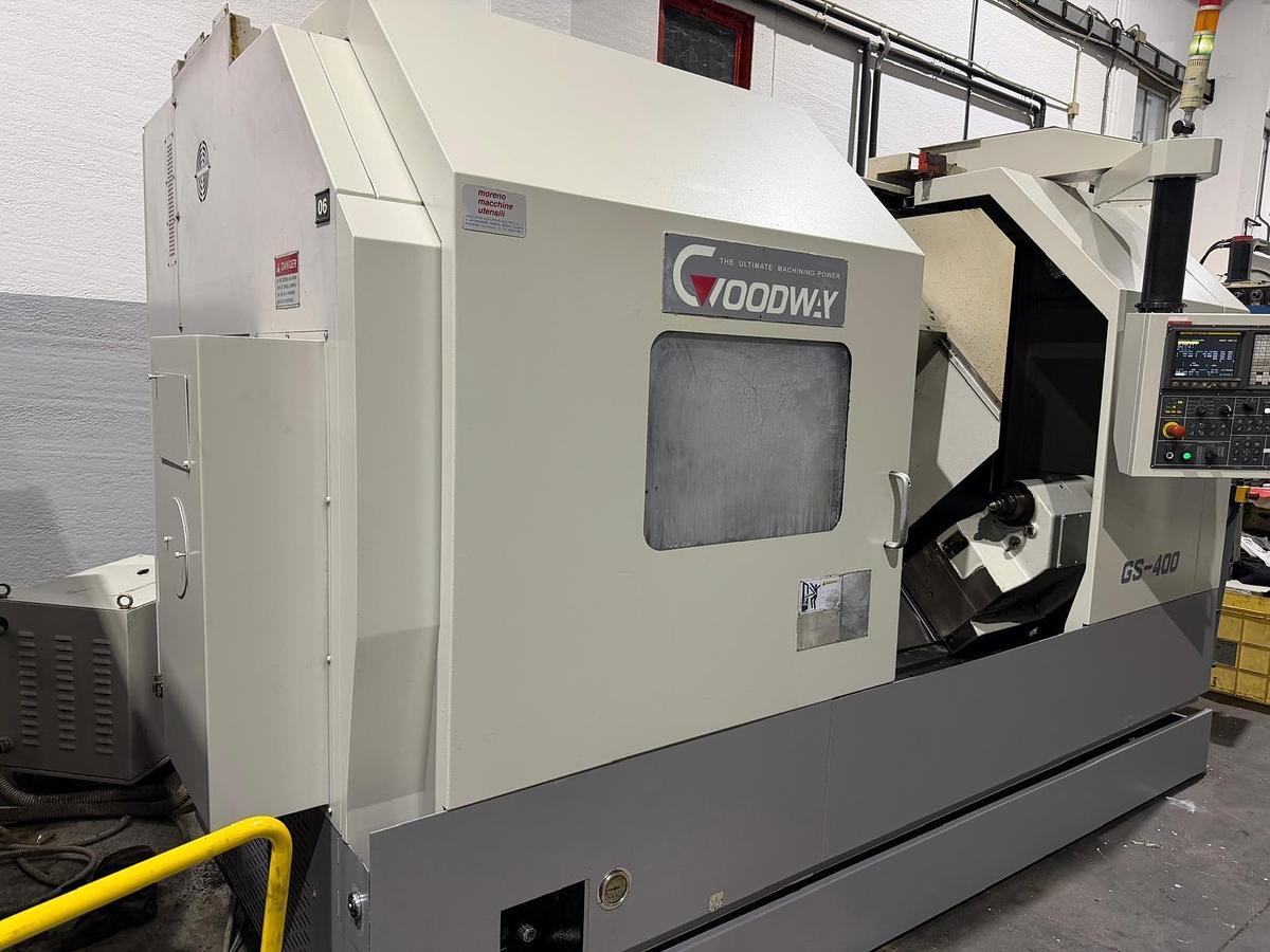 Usato TORNIO GOODWAY GS 400 CNC FANUC