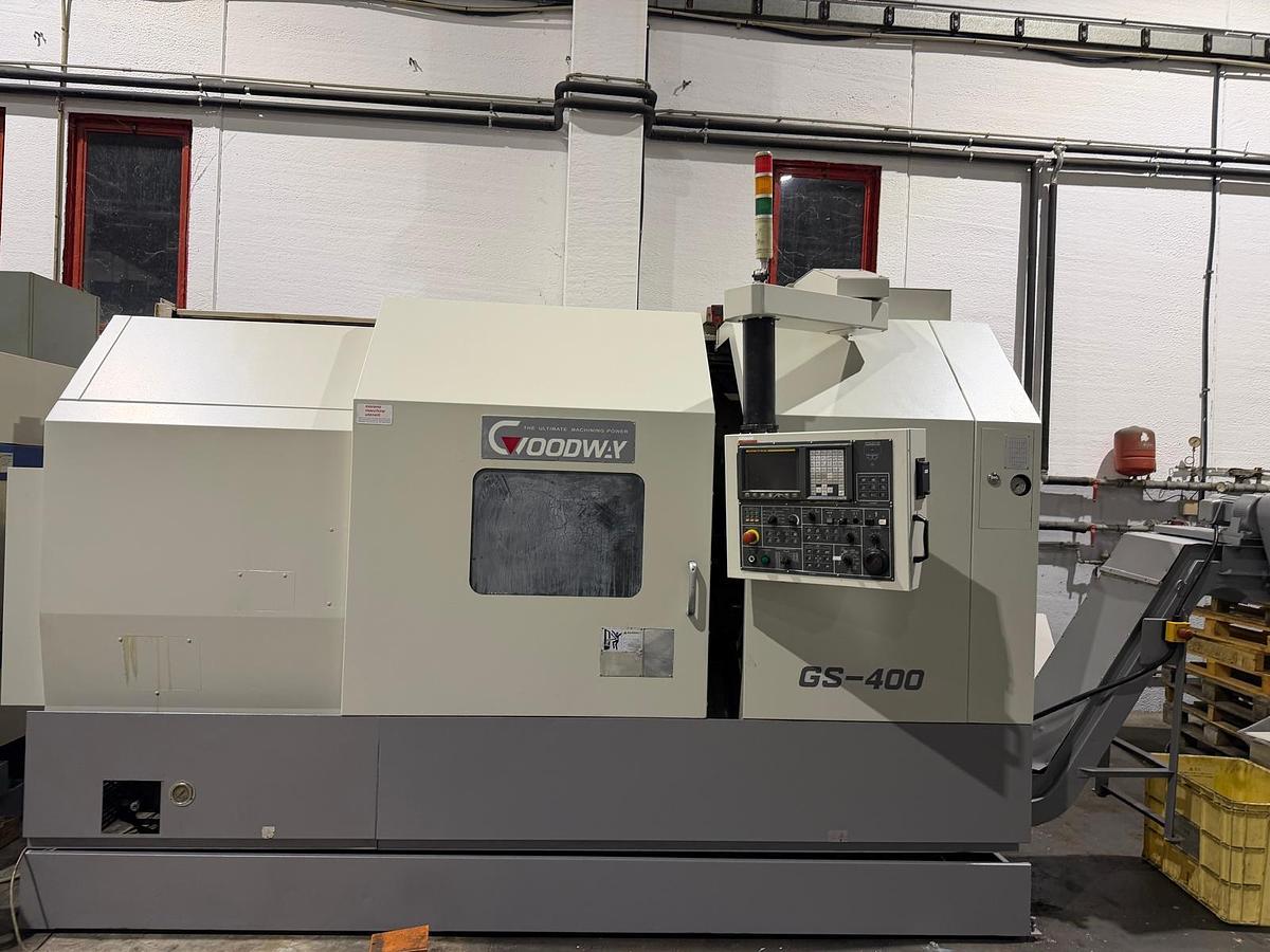 Usato TORNIO GOODWAY GS 400 CNC FANUC