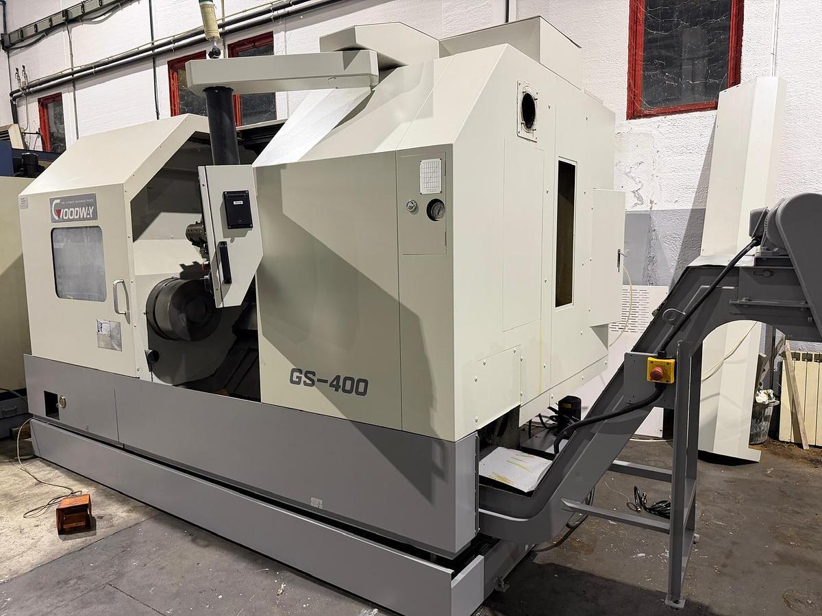 Usato TORNIO GOODWAY GS 400 CNC FANUC