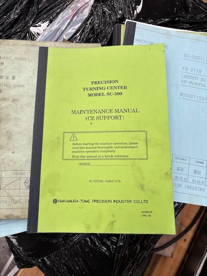 Usato TORNIO NAKAMURA SC 300 CNC FANUC