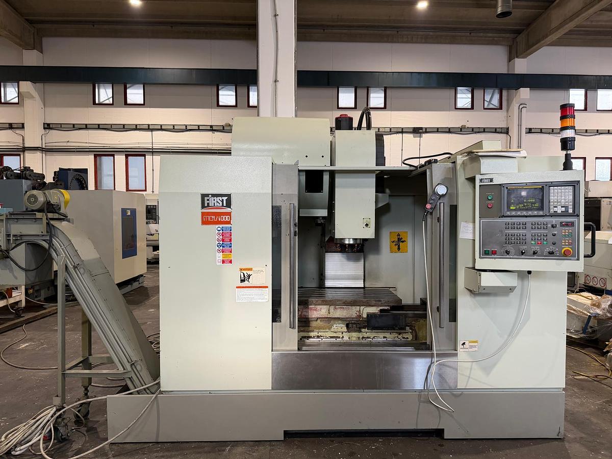 Usato CENTRO DI LAVORO VERTICALE "FIRST" MCV 1000 - CNC FANUC