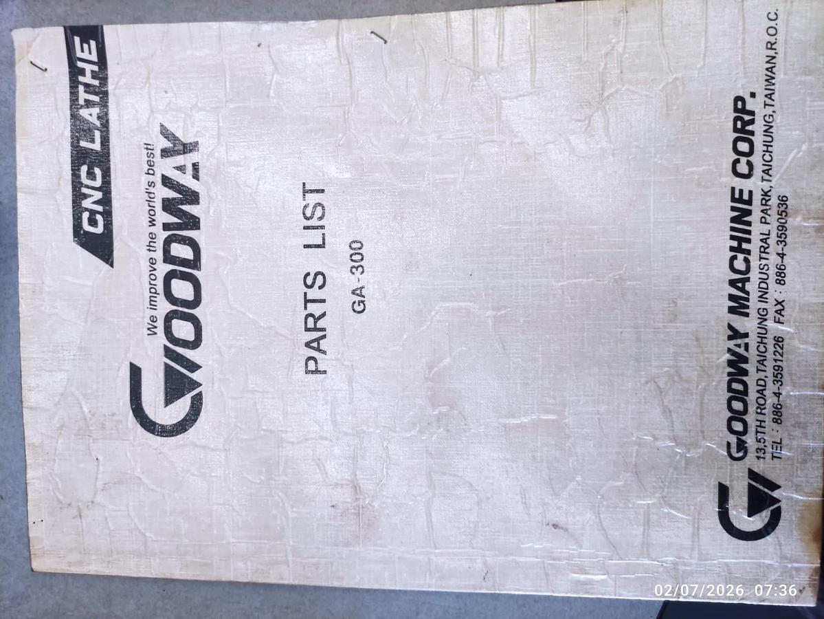 Usato TORNIO CNC GOODWAY GA 300 L