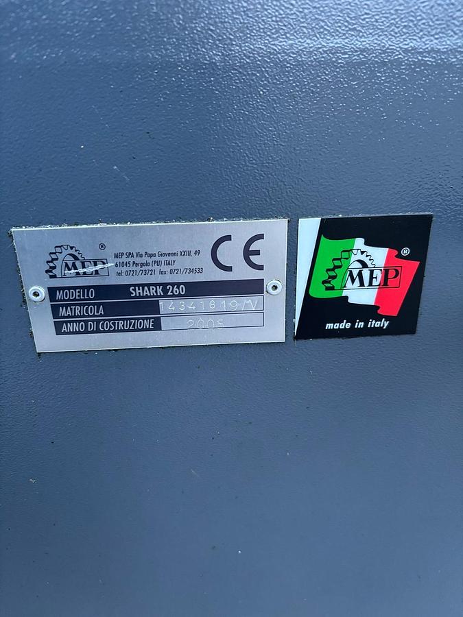 Usato SEGATRICE MEP SHARK 260 