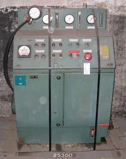 Used Sprout Waldron 26-CC-1 Refiner Hydraulic Control Panel #25350