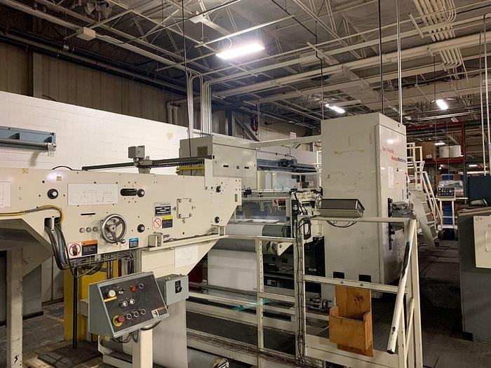 Used 59" (1.49M) MARQUIP SERIES 50L SHEETLEADER DUAL ROTARY KNIFE SHEETER