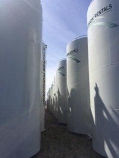 Used 400 BBL Skidded Tank