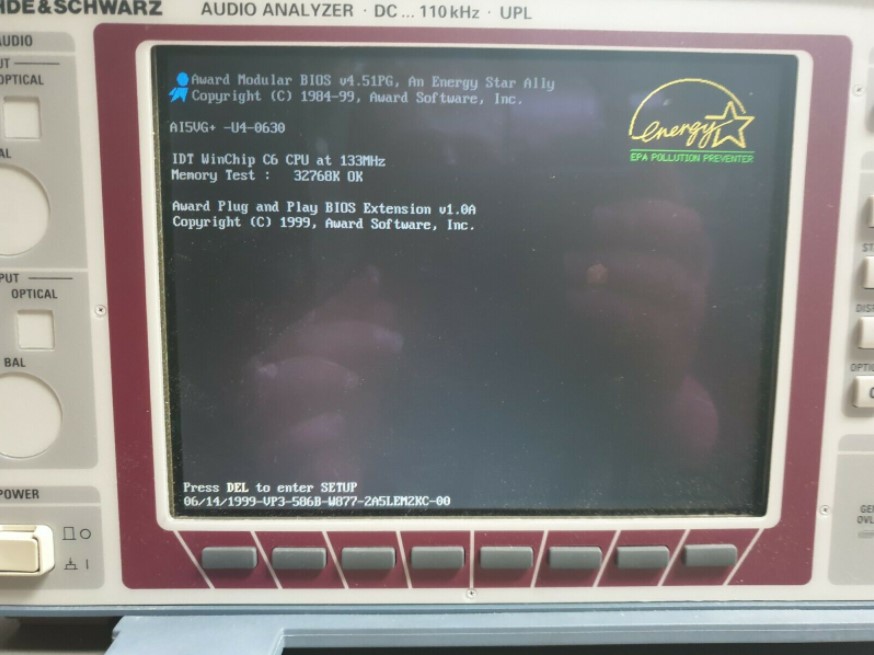 Used Rohde & Schwarz UPL16 1078.2008.16 W/ OPT UPL-B4 1078.3804.02 OPT N00 + UPL-B10