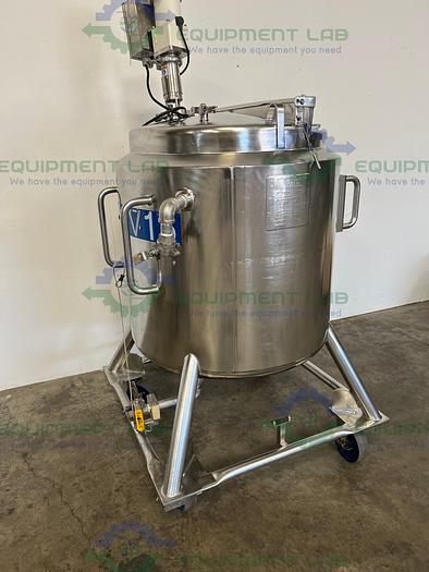 Used DCI 200 Liter Stainless Steel Jacketed Reactor Mixing Tank w/ PharMix Agitator