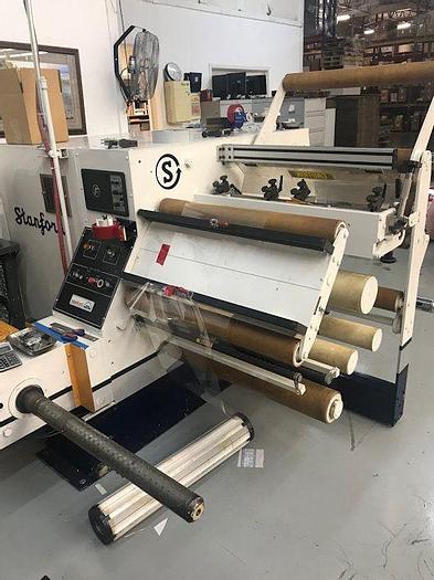 Used 30" WIDE STANFORD DUPLEX SLITTER MODEL 638