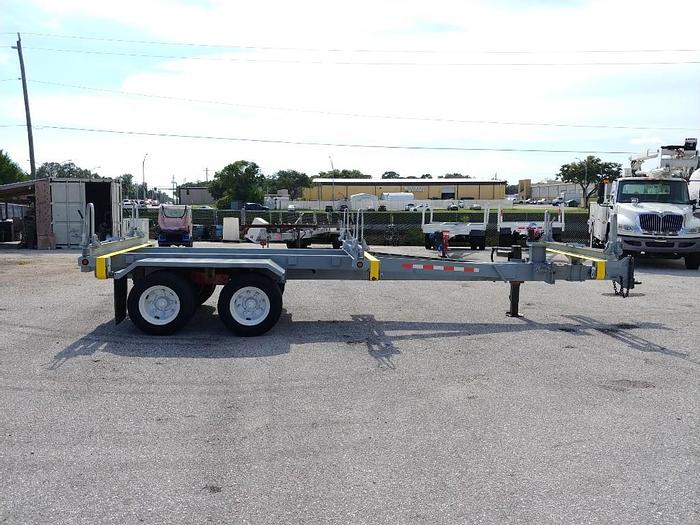 Used 2012 Brooks Brothers PTB112-15KE TA Extendable Pole Trailer - 74360