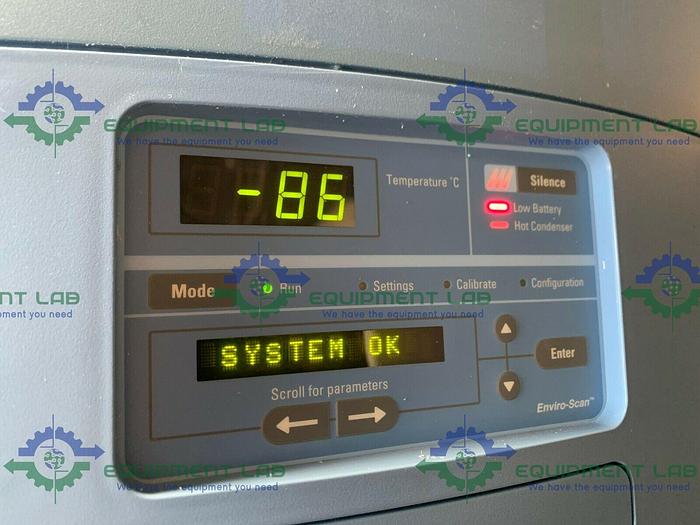 Used Thermo Scientific 8606 -86 ºC Ultra Low Laboratory Freezer 23 Cu Ft 230V