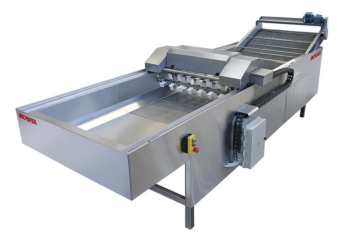Fryer, Incalfer, Belt, S/st, 175 lbs/hr, Potato Chips, #A742427