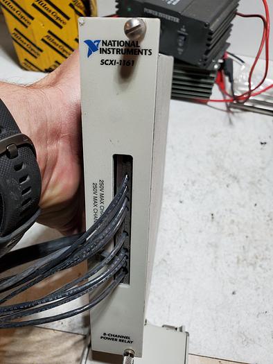 Used (Lot of 2) NATIONAL INSTRUMENTS SCXI-1161 8-CHANNEL