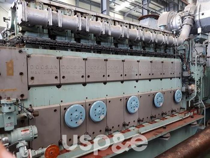 2 MW 2013 New MAN 9L21/31 HFO Generator
